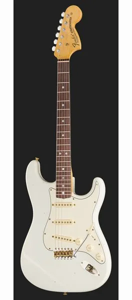 Fender 69 Strat OLW Journeyman Relic, detalj 2