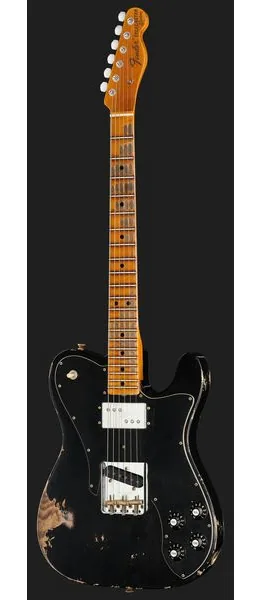 Fender '70s Tele Custom Black HR LTD, detalj 2
