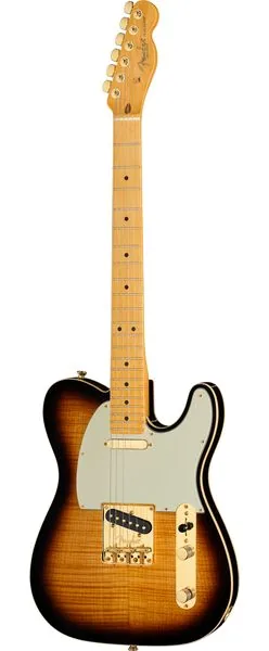 Fender 75th Anniv Am Pro II Tele 2CSB framifrån