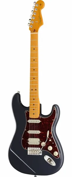 Fender Am Pro Clsc Strat HSS MN FBLK framifrån