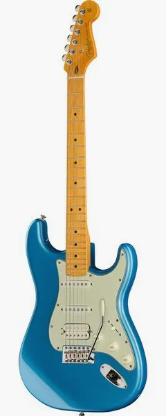 Fender Am Pro Clsc Strat HSS MN FLPB framifrån