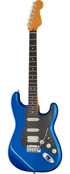 Fender Am Ultra II Strat HSS EB NBL framifrån