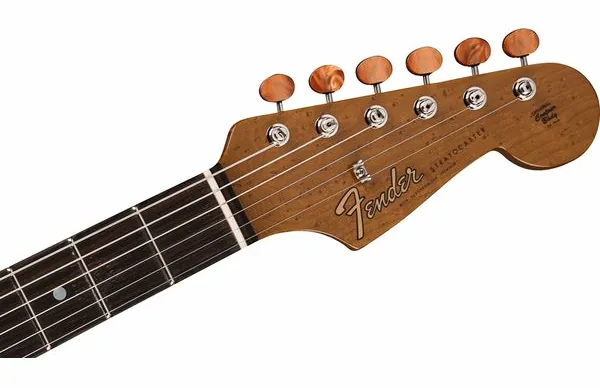 Fender Artisan Koa Thinline Strat AN, detalj 5