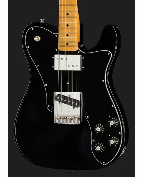 Fender AV II 77 TELE CUSTOM MN BLK, detalj 4