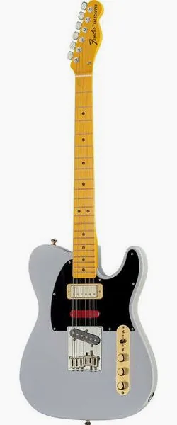 Fender Brent Mason Tele MN PrimerGrey framifrån