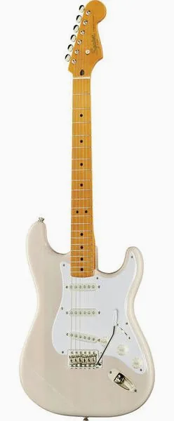 Squier CV 50s Strat MN WHB framifrån
