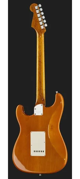 Fender Elite Strat MN QMT Tiger Eye, detalj 3