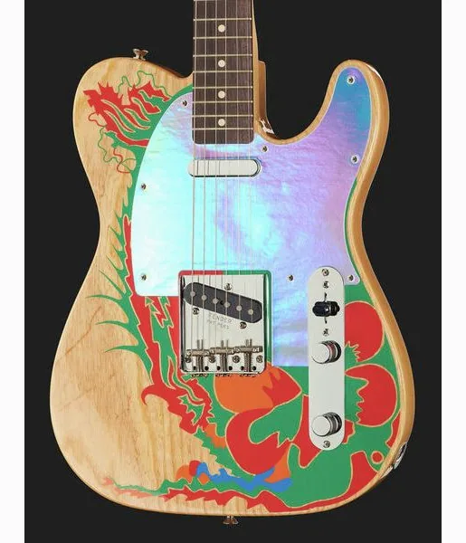 Fender Jimmy Page Telecaster RW NAT, detalj 4