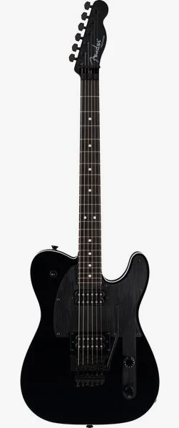Fender John 5 Phantom Tele BLK framifrån