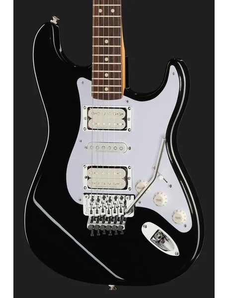 Fender LTD 50th Dave Murray Strat BLK, detalj 4