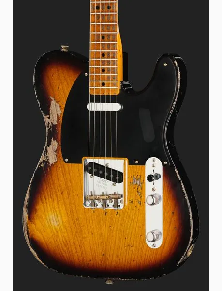 Fender LTD 52 Tele 2CSB SHRelic, detalj 4