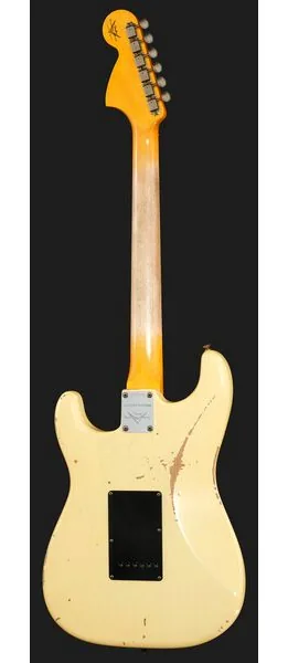 Fender LTD 67 Strat HSS Vintage White, detalj 3