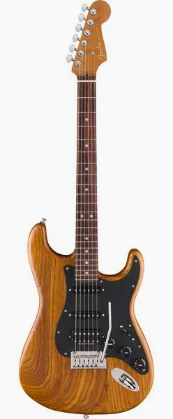 Fender LTD Am Ultra Strat NAT HSS framifrån