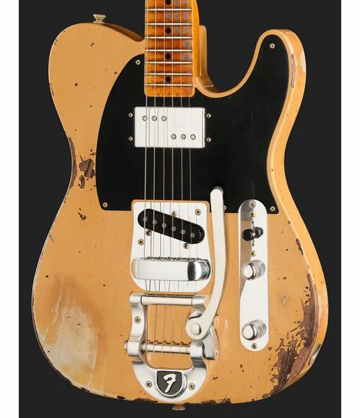 Fender LTD Blackguard Cunife Tele NBL, detalj 4