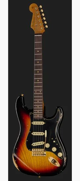 Fender LTD Custom '62 Strat RL BSB, detalj 2