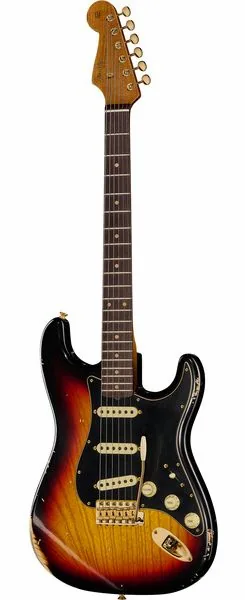 Fender LTD Custom '62 Strat RL BSB framifrån