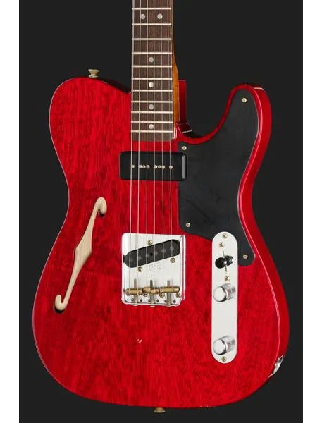 Fender LTD P90 Korina Tele Jmr ACT, detalj 4