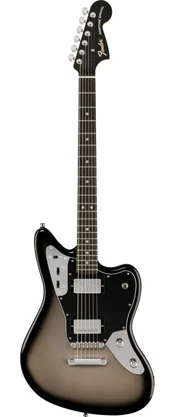 Fender LTD Player Fusion Jag Bari SLV framifrån
