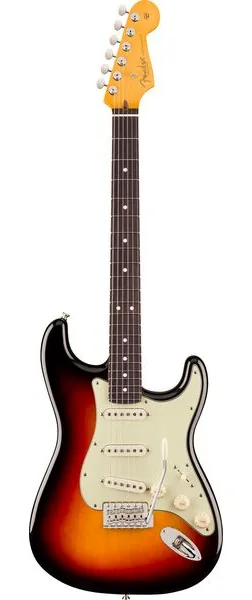 Fender LTD Pro Clsc Silent Strat 3CSB framifrån