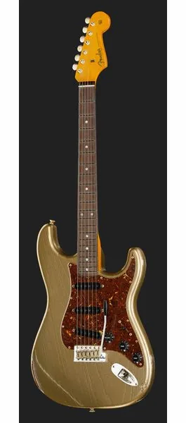 Fender LTD Roasted Strat Relic SG, detalj 2