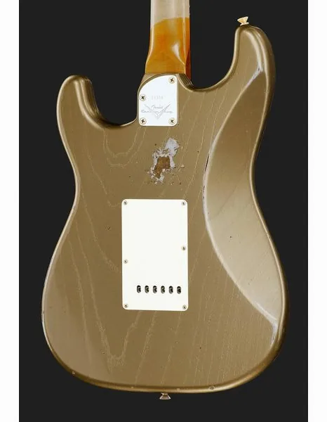 Fender LTD Roasted Strat Relic SG, detalj 5