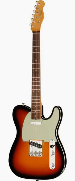 Fender Ltd Vintera III E 60s 3CSB framifrån