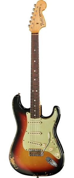 Fender Michael Landau 68 RelicStratSB framifrån