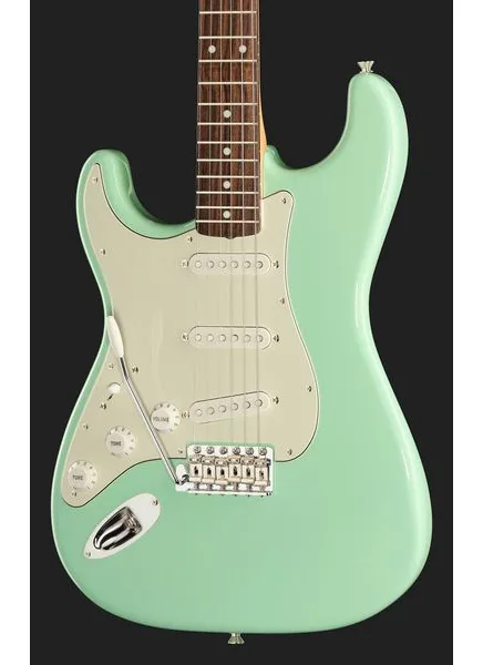 Fender MIJ Trad 60s Strat LH RW SFG, detalj 4