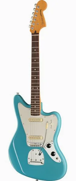 Fender Player II Jaguar RW AQB framifrån