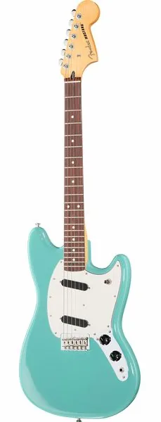 Fender Player II Mustang RW AQB framifrån