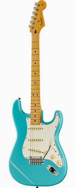 Fender Player II Strat MN AQB framifrån
