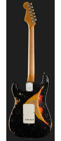 Fender Roasted '61 Strat ABLK/3TSB, detalj 3