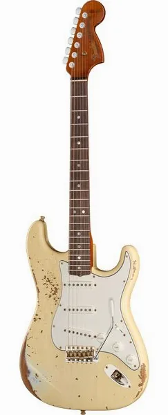 Fender Roasted Pro Strat HR AVW framifrån