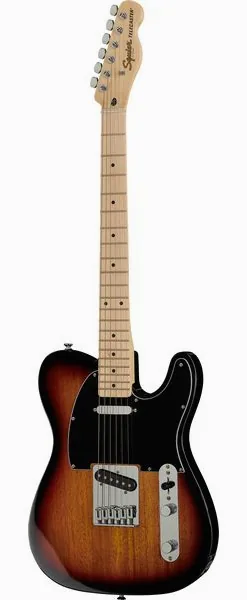 Squier Affinity Tele MN 3-SB framifrån