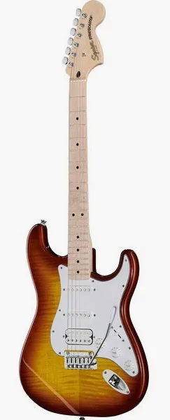 Squier Affinity Strat FMT HSS SS framifrån