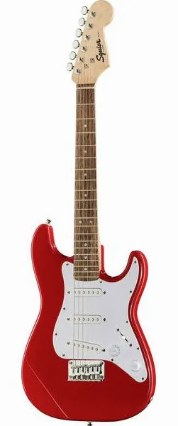 Squier Mini Stratocaster IL DR framifrån