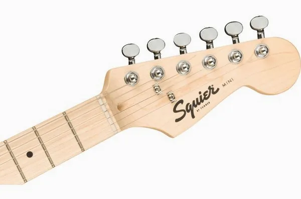 Squier Mini Jazzmaster MN DBL, detalj 4