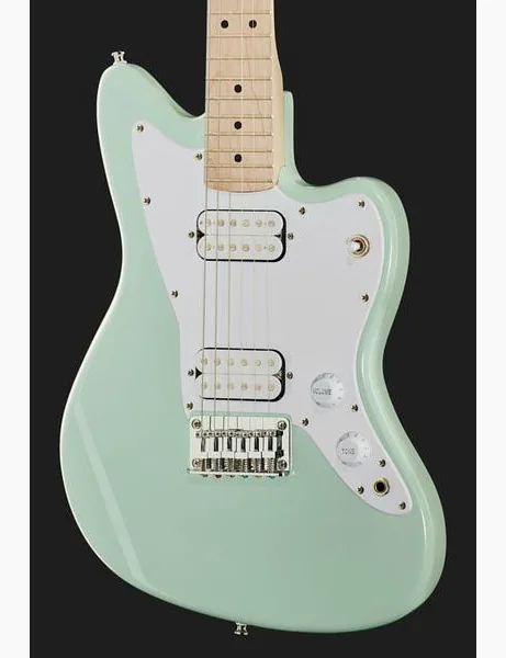 Squier Mini Jazzmaster MN SFG, detalj 4