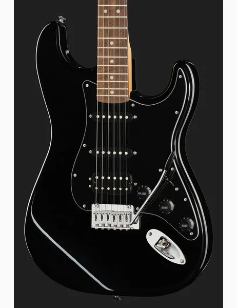 Fender Standard Strat HSS LRL BPG BLK, detalj 4