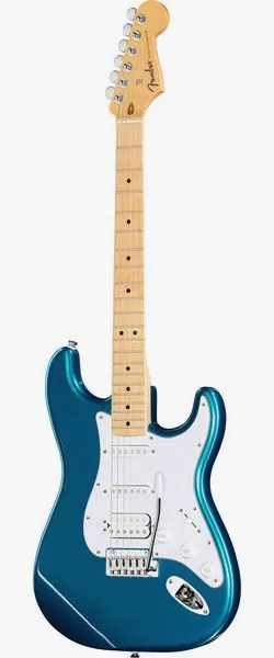 Fender Standard Strat HSS MN WPG AMM framifrån