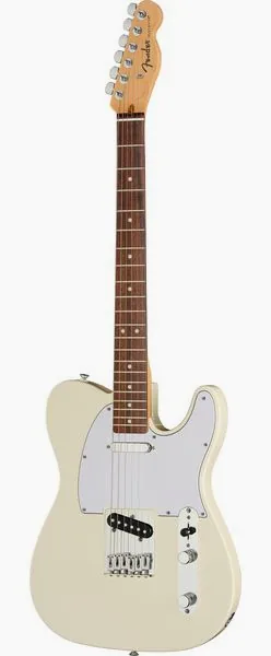 Fender Standard Tele LRL WPG OWT framifrån