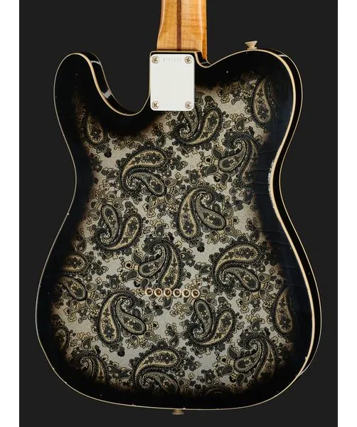 Fender Tele Dual P90 Black Paisley, detalj 5