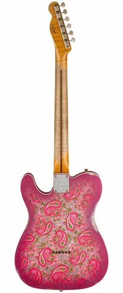 Fender Tele Dual P90 Pink Paisley, detalj 2