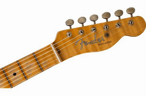 Fender Tele Dual P90 Pink Paisley, detalj 5