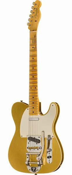 Fender Telecaster Custom JRN HLE GOLD framifrån
