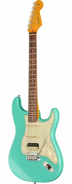 Fender Ultra Luxe 60s Strat HSS SFMG framifrån