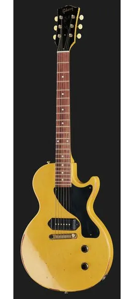 Gibson 57 LP Junior SC TV Yellow HA, detalj 2