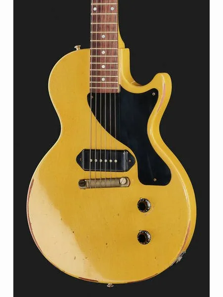 Gibson 57 LP Junior SC TV Yellow HA, detalj 4