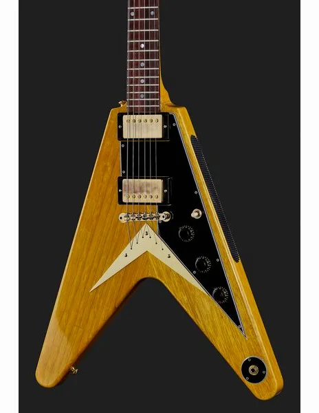 Gibson 58 Korina Flying V BG VOS, detalj 4