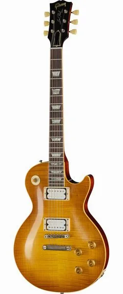 Gibson 59 LP Standard HPT Amber B #1 framifrån